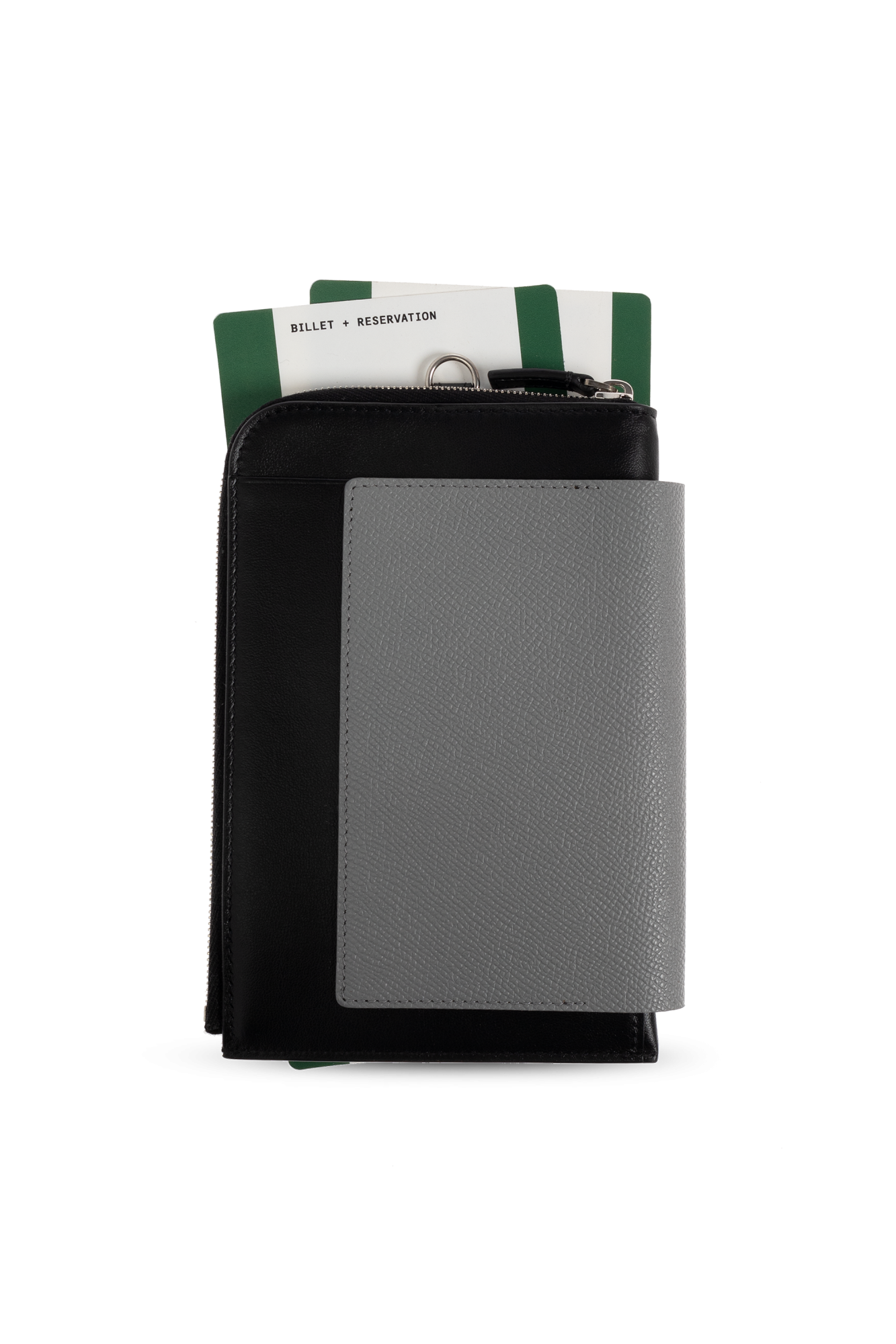 ポーチ BALENCIAGA Grey Leather Phone Case Grey Phone belt case Balenciaga - Vitkac AS